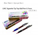 LINC Signette Tip TopBall Pen 0.7mm
