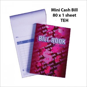 Mini Bill Book