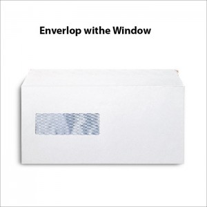 White Envelop With Window