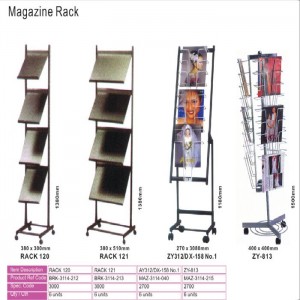 Magazine Rack 120 121-01