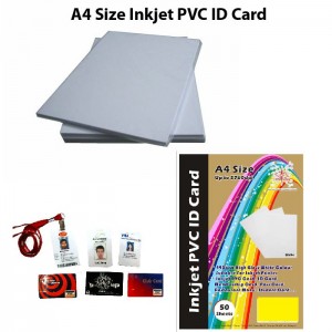 A4 Inkjet PVC ID Card