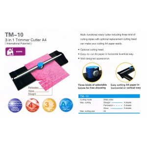 TM-10 3 in 1 Trimmer A4