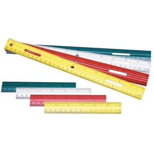 Plastic Ruler colour / Transparent 