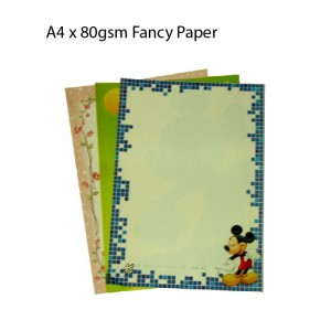 Fancy Paper 80gsm x A4