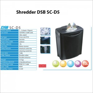 Shredder DSB SC D5