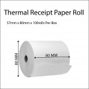 Thermal Receipt Paper Roll 80mmx80mm