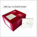 UMS 1gang 1way Switch Socket