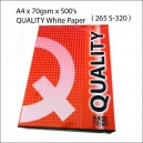A4x70gmx500's Quality White Paper