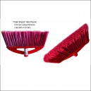 802 Fin Fur Plastic Colour Broom