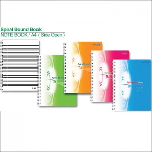 eBook Spiral Bound Book A4