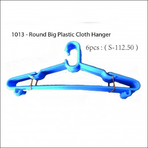 1013 Big Round Plastic Cloth hanger