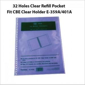 Clear Refill 32 holes 