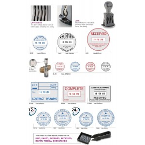 Rubber Stamp Marking Design 
