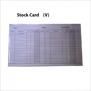 Stock Card W