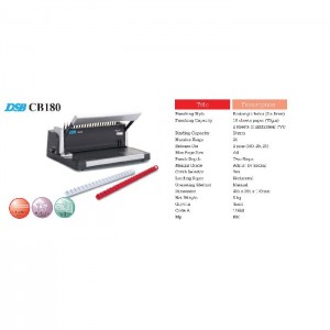 DSB Comb Binder CB180