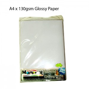  130 Glossy Pape