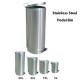 SS Pedal Bins