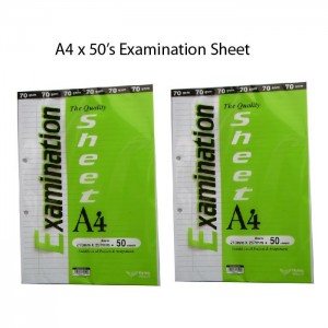 Exam Sheet 50's