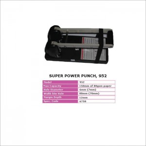 Punch 2 holes 