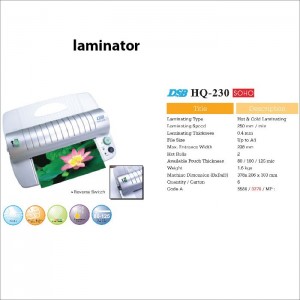Laminating Machine HQ230