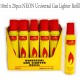 18mlx20pcs NEON Gas Lighter Refill