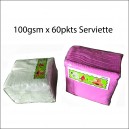 100gsmx 60pkts Serviette