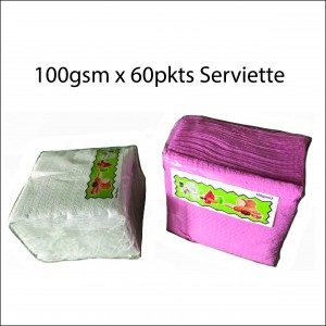 100gsmx 60pkts Serviette