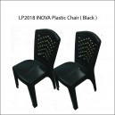 LP-2018 INOVA Black Plastic Chair