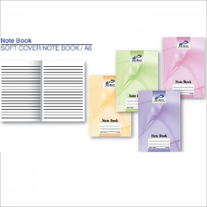 DD Soft Cover Note Book A6