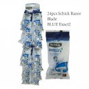 Schick Razor BLUE 24pcs/Pkt