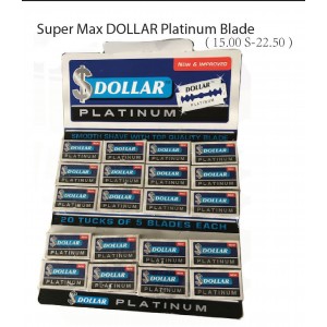 20pcs Super Max DOLLAR Razor Blade
