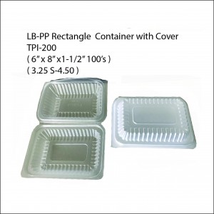 LB-PP Rectangle Container
