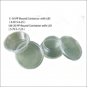 C-10PP/LW-20PP Round Container