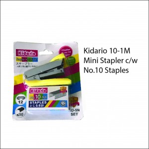 No.10 KIDARIO Mini Stapler c/w Staples